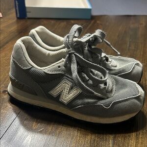 New Balance Gray Classic Sneakers- kids